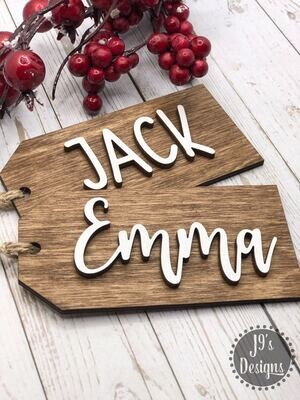 Personalized Christmas Gift Tags