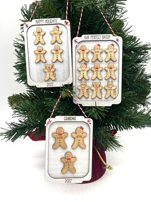 Gingerbread Cookie Sheet Christmas Ornament