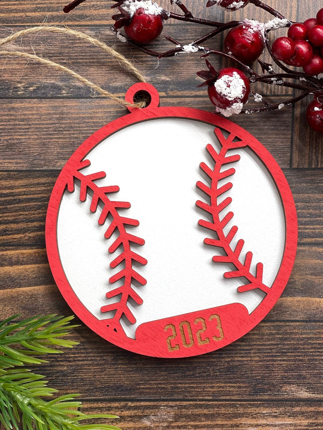 Baseball Ornament