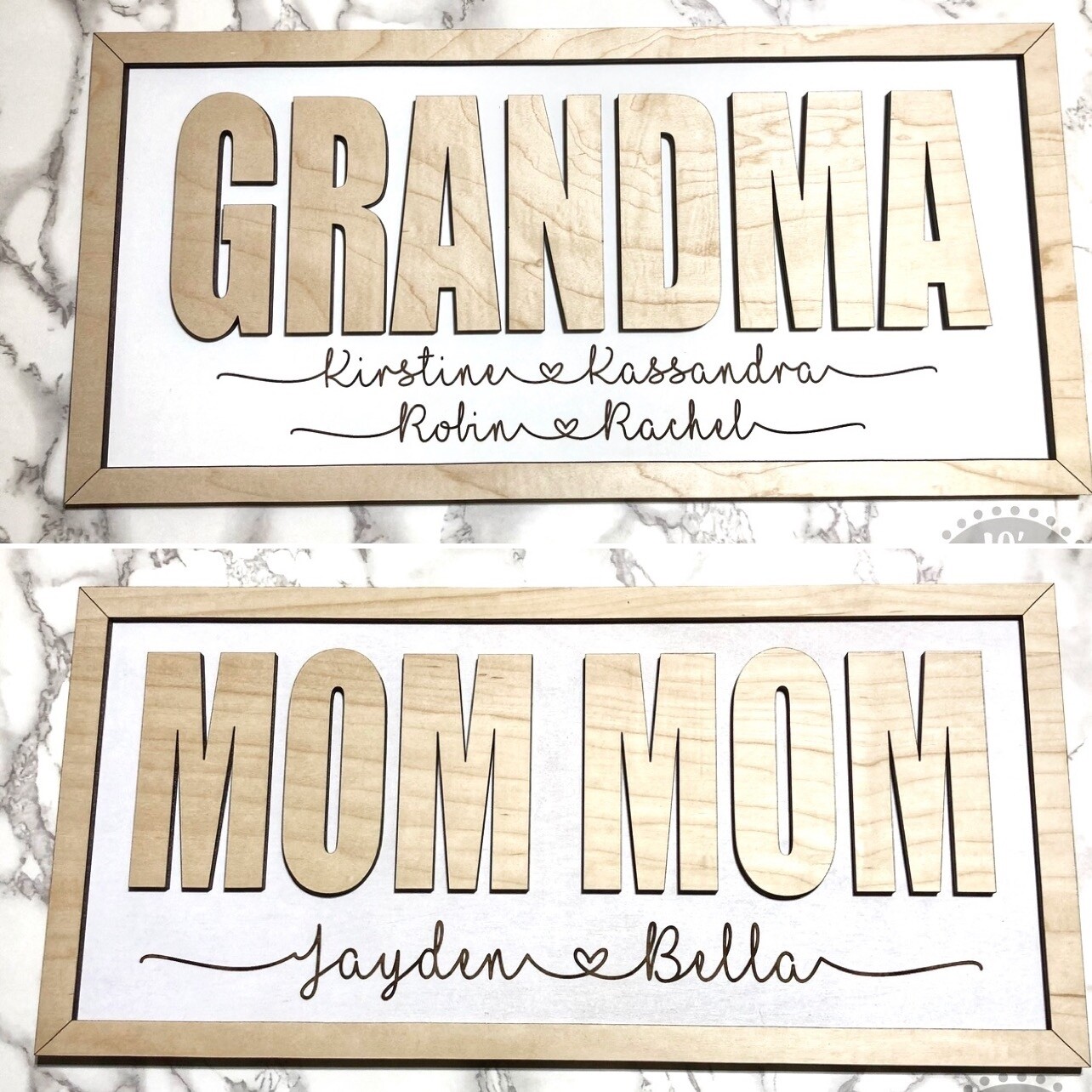 Mom/Grandma Sign