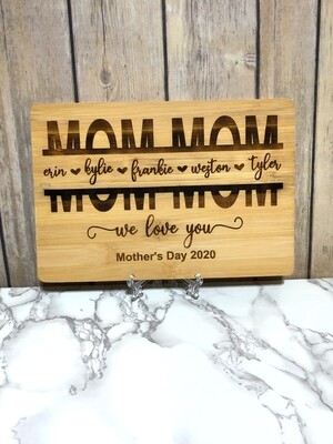 Mom/Grandma Cutting Board