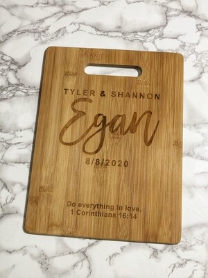 Do Everything in Love Cutting Board