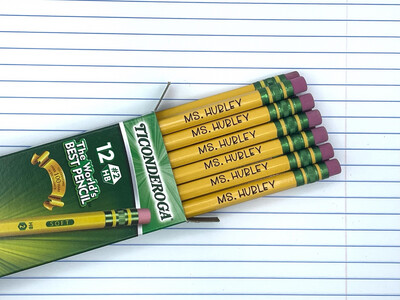 Personalized Engraved Pencils