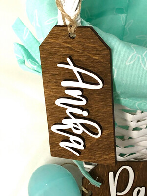 Easter Basket Tags