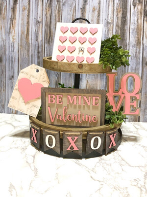 DIY Kit - Valentine’s Day Tiered Tray