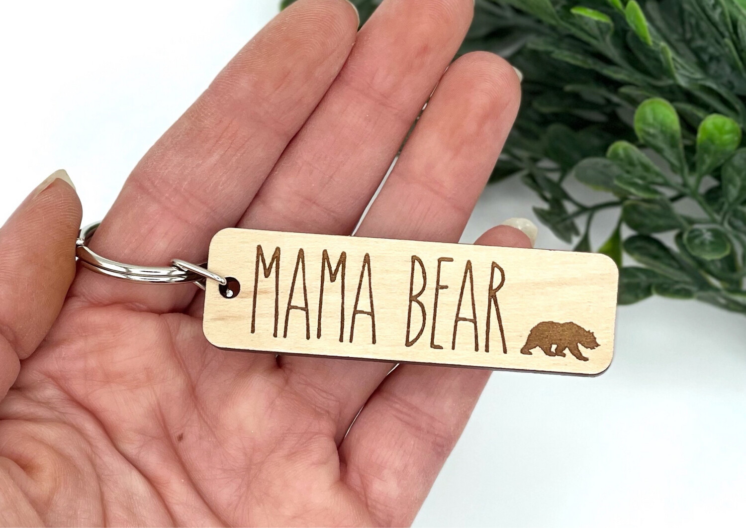 Mama Bear Keychain