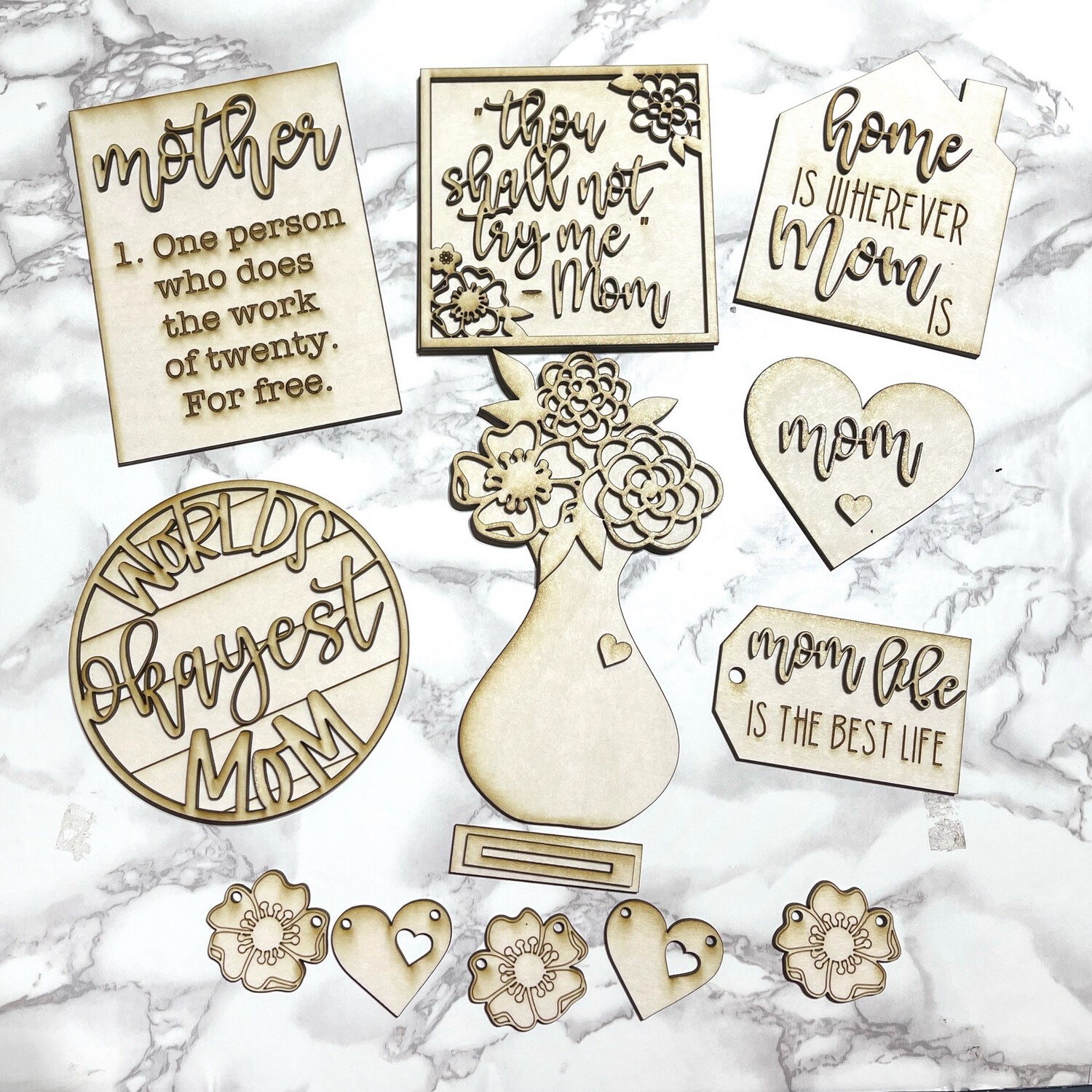 DIY Kit - Mother’s Day Tiered Tray