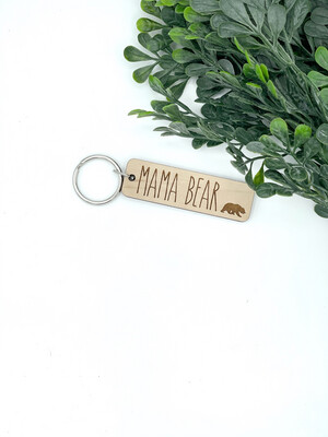 Mama Bear Keychain