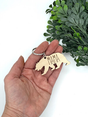 Mama Bear Keychain