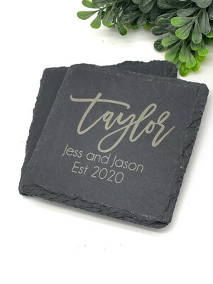 Slate Coaster - Script Name