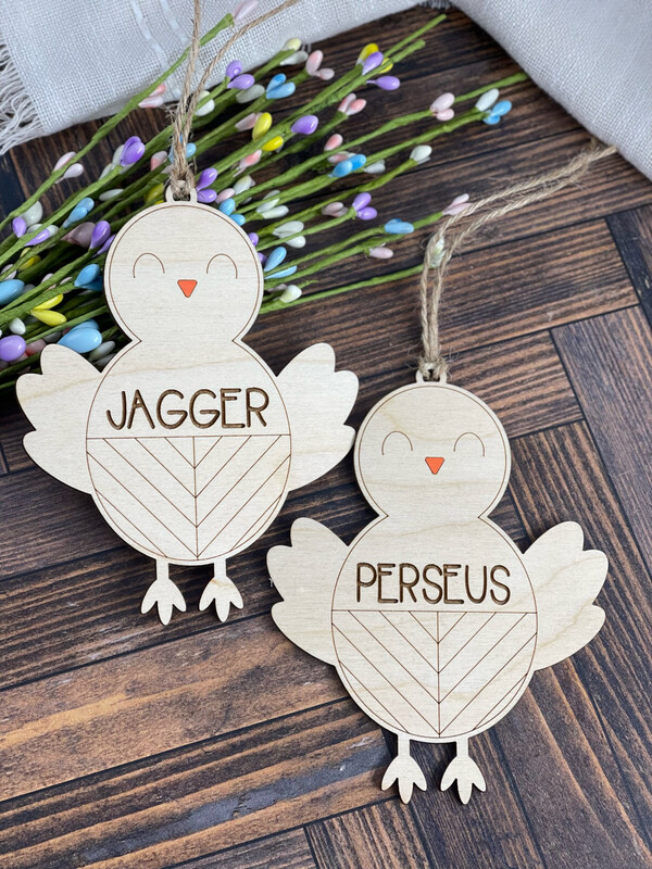 Chick Easter Tags