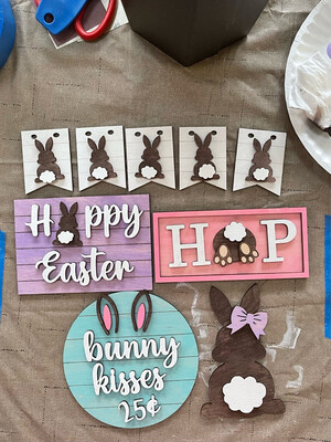 DIY Kit - Hoppy Easter Tiered Tray Kit