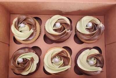 6-Pack Assorted Cupcakes