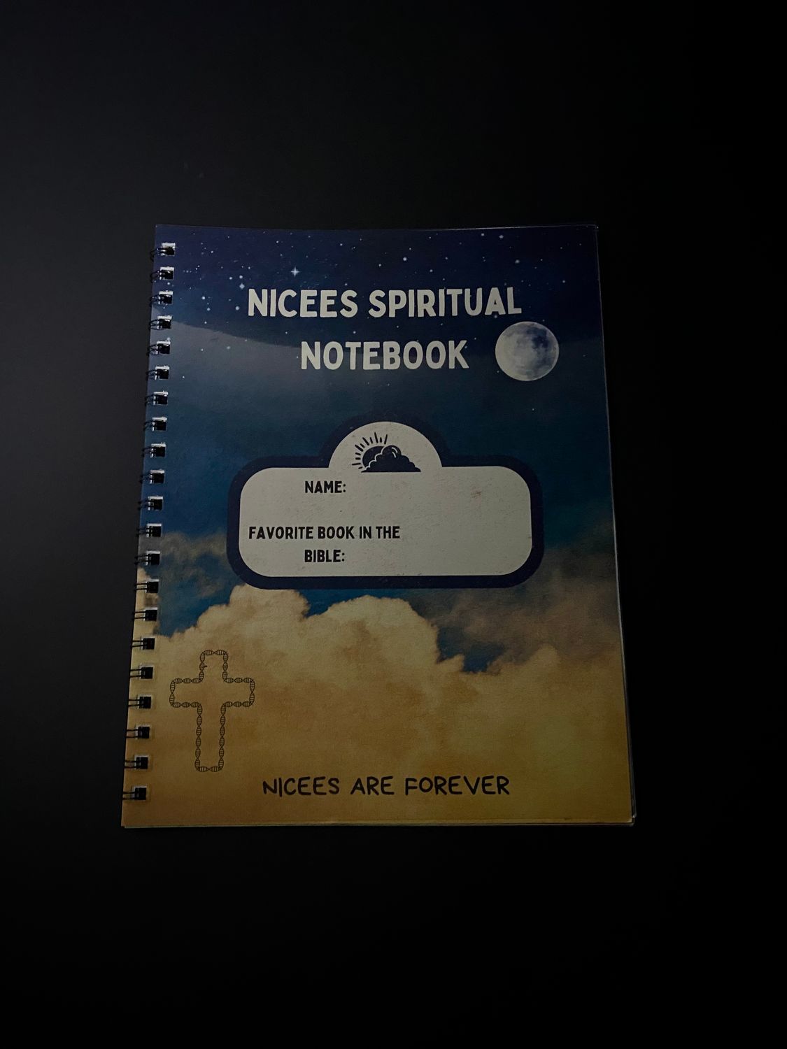 NICEE SPIRITUAL NOTEBOOK