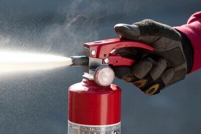 Portable fire extinguishers