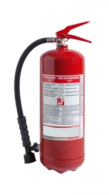 Foam extinguisher Liters 6 - 13A - Code BGWATPORL6SIS3 - UNI EN 3-7 - Dielectric