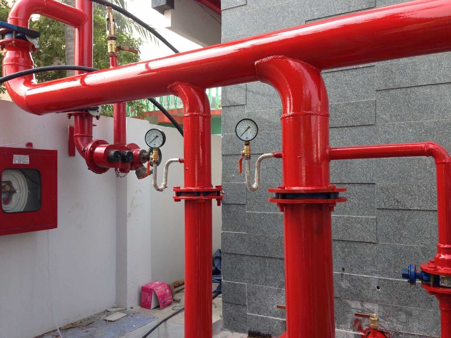 Periodic inspection and preventive maintenance of fire hydrants/reel hoses/vvf connection