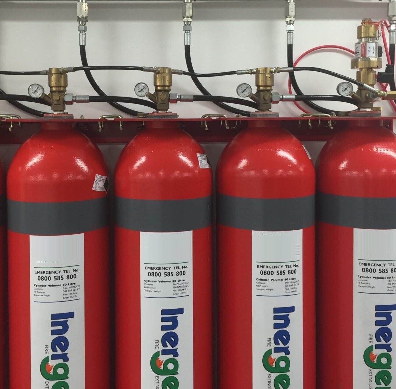 IG-541 inert gas fire extinguishing system