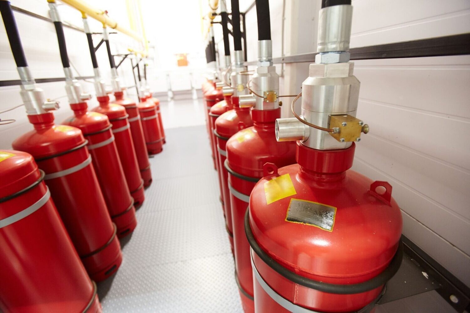 FM-200 fire extinguishing system