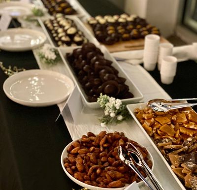 Momobean Chocolate Tasting Table