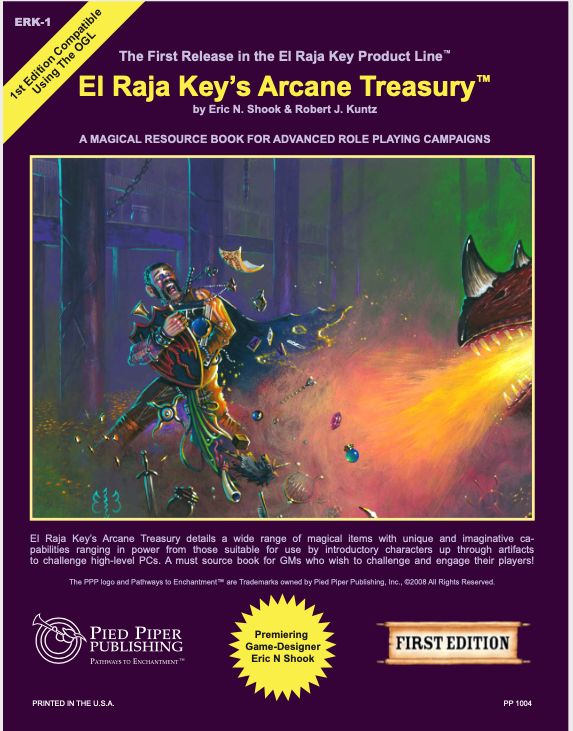 EL RAJA KEY'S ARCANE TREASURY EL RAJA KEY'S ARCANE TREASURY