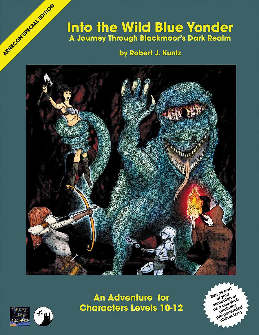 [PRINT MODULE] INTO THE WILD BLUE YONDER: A Journey Through Blackmoor's Dark Realm