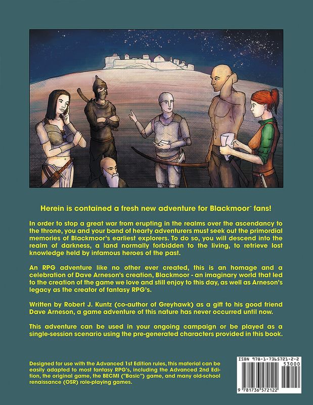 [PRINT MODULE] INTO THE WILD BLUE YONDER: A Journey Through Blackmoor's Dark Realm