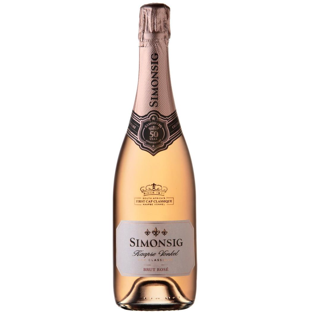 Simonsig Kaapse Vonkel Cap Classique ⭐ Brut Rosé Vintage 2022