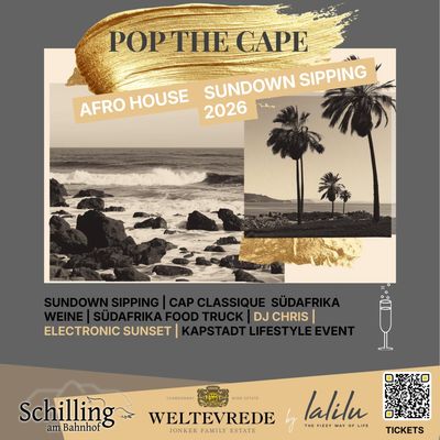 🌅 POP THE CAPE – Ambiance Sunset au Schilling am Bahnhof ✨