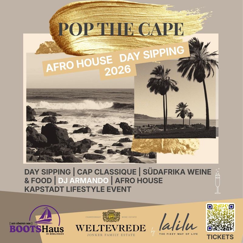 ​🌍🥂 POP THE CAPE – Cape Town Vibes at the Bootshaus ✨