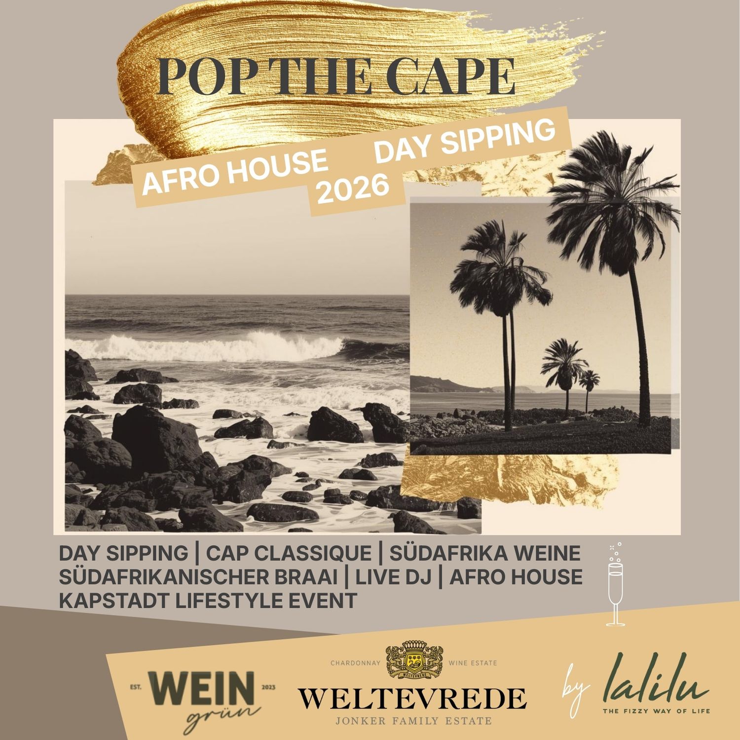 POP THE CAPE - Day sipping 2026 in Dortmund