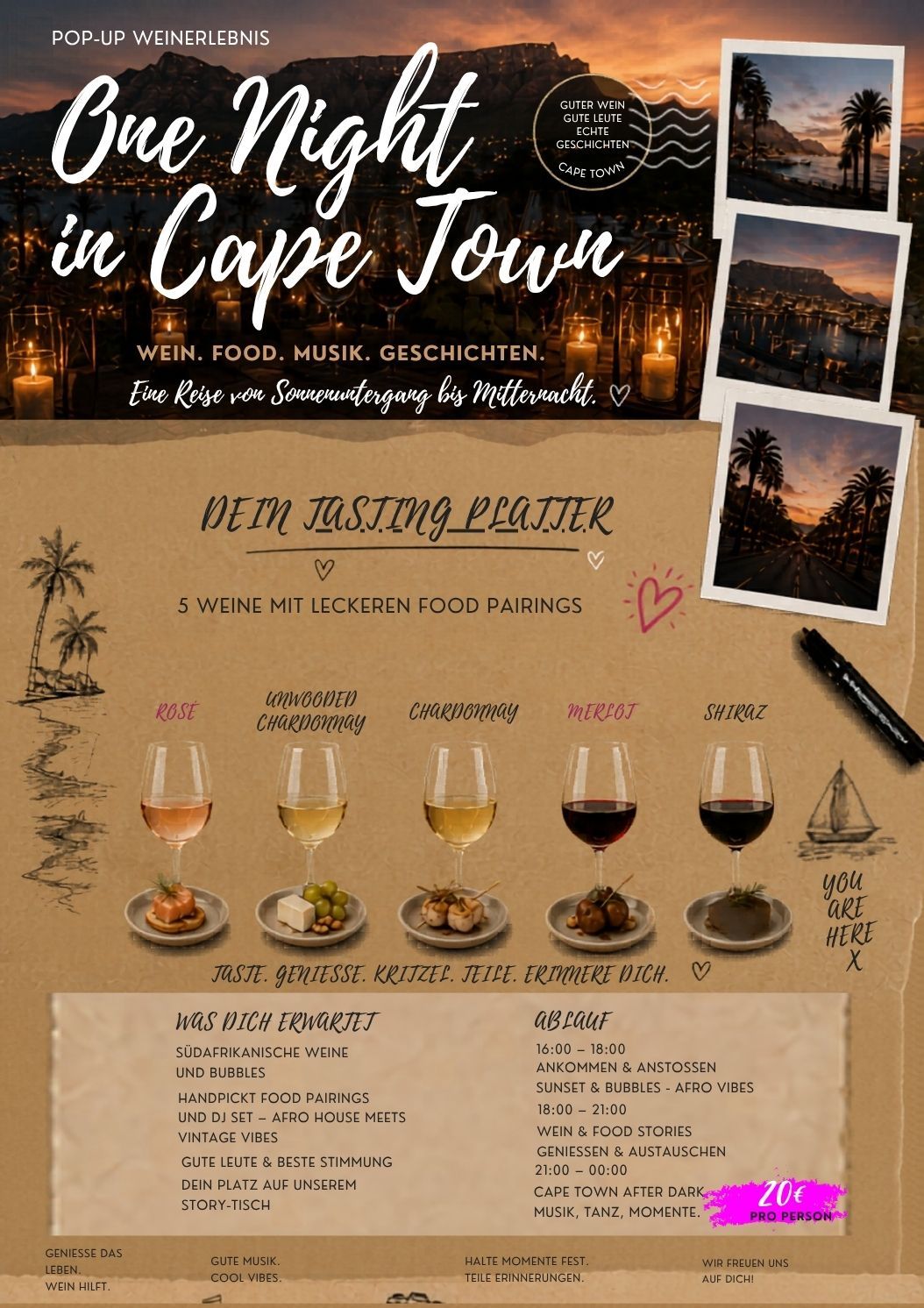 One Night in Cape Town 🇿🇦🍷🔥