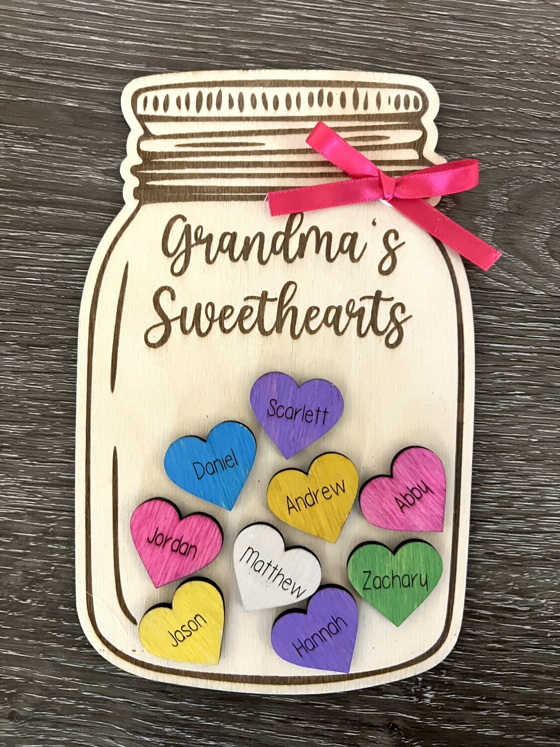 Sweethearts Jar