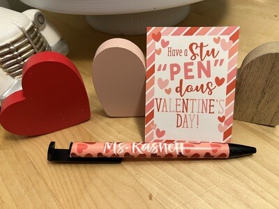 Valentine’s Day pen
