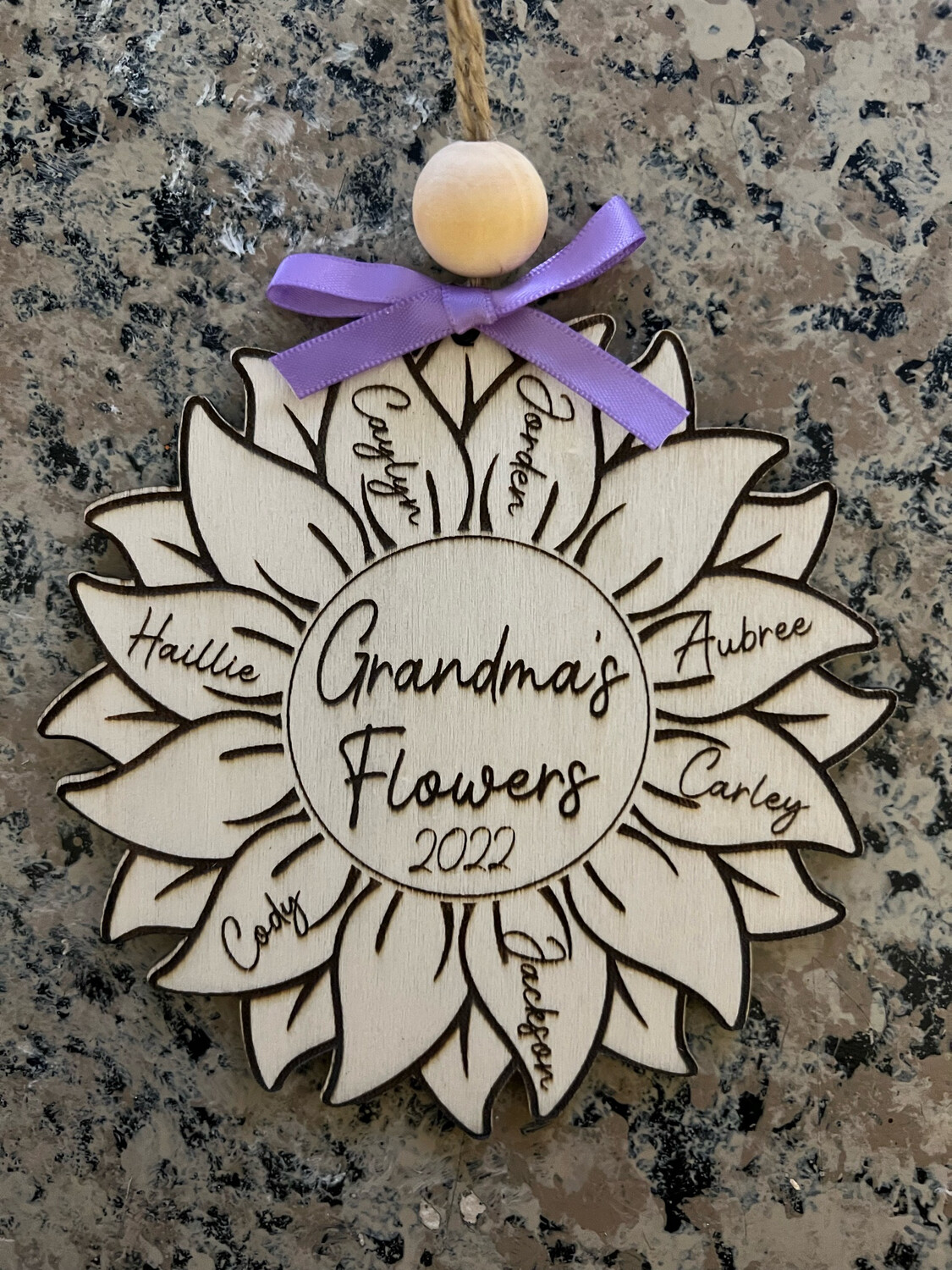 Grandma’s Flowers Ornament