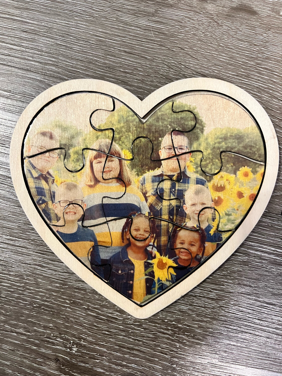 Wood Photo Puzzle
