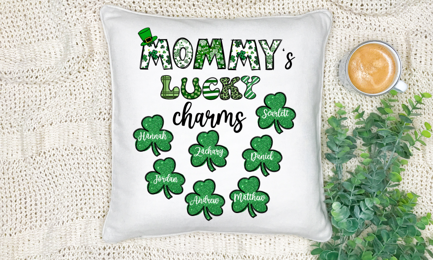 St. Patrick’s Day pillowcase