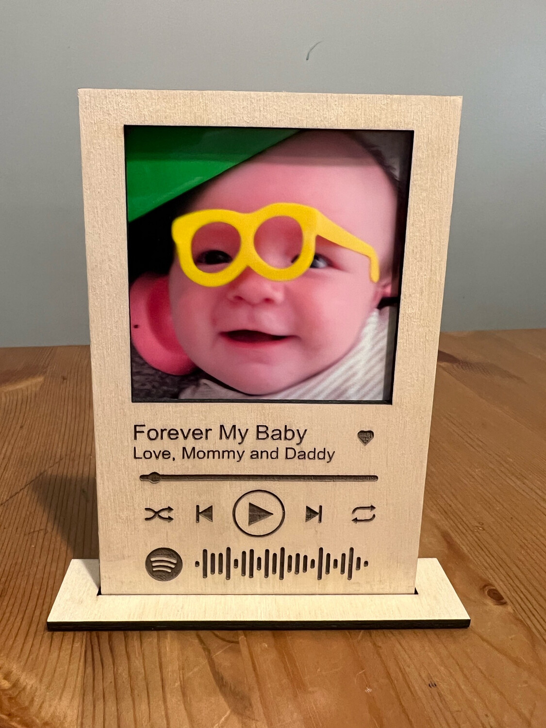 Spotify Song Photo Frame