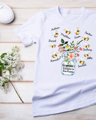 Reasons To BEE Happy Tshirt