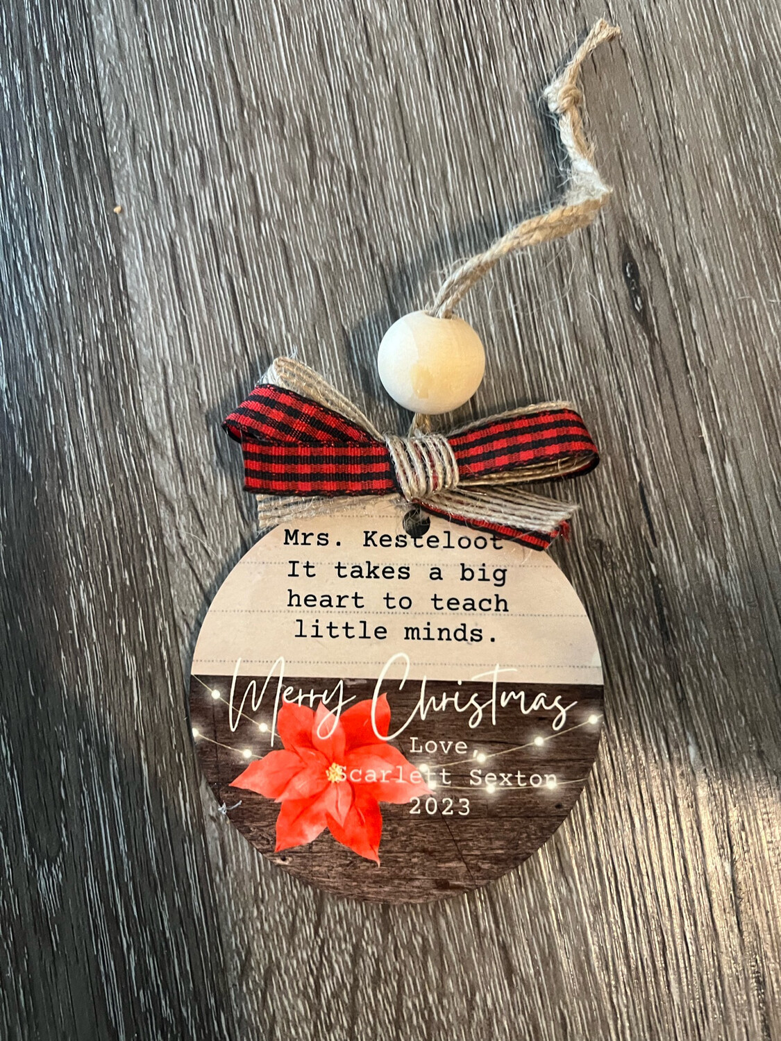 Teacher Ornament
