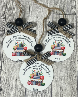 Biblical Teacher Ornament
