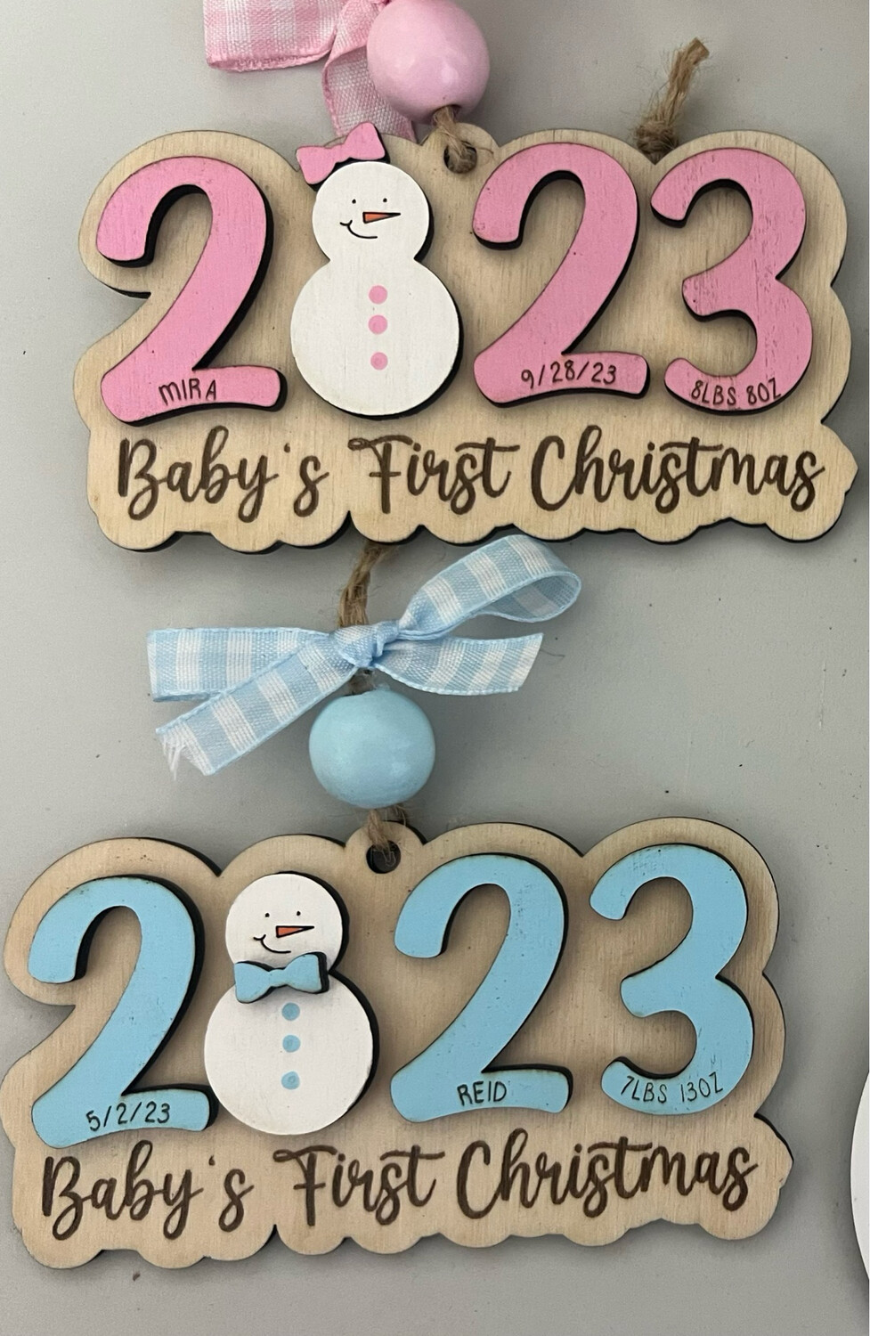 Baby’s first Christmas Ornament