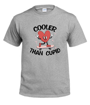 Valentine shirt - Cooler Than Cupid
