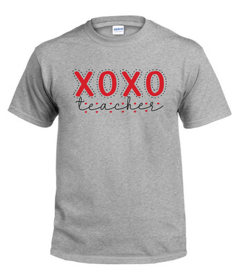 Valentine Shirt - Xoxo Teacher