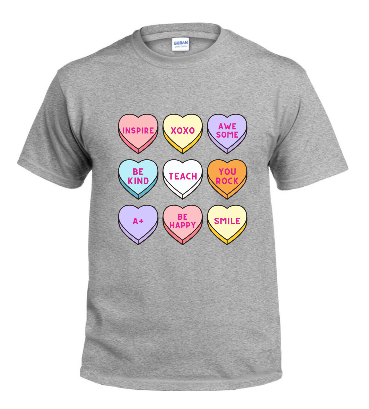 Valentine Shirt - Teacher Candy Hearts