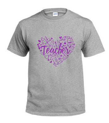 Valentine Shirt - Teacher Heart