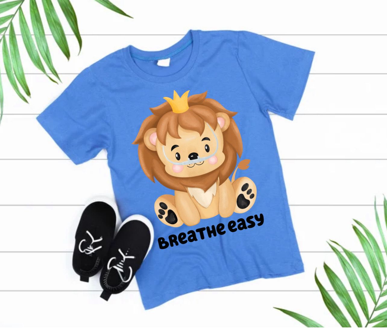 Lion “breath Easy” Tshirt