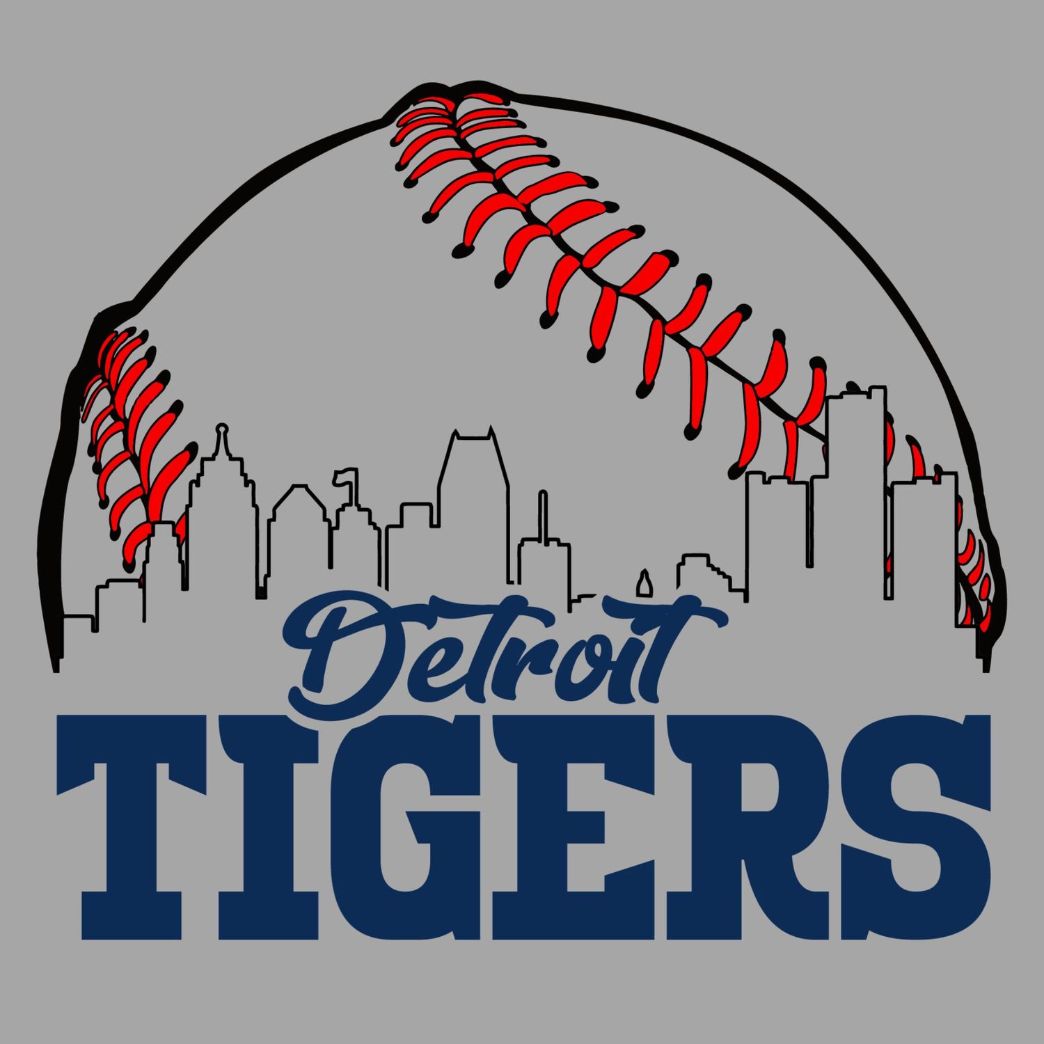 Tigers Ball with Skyline