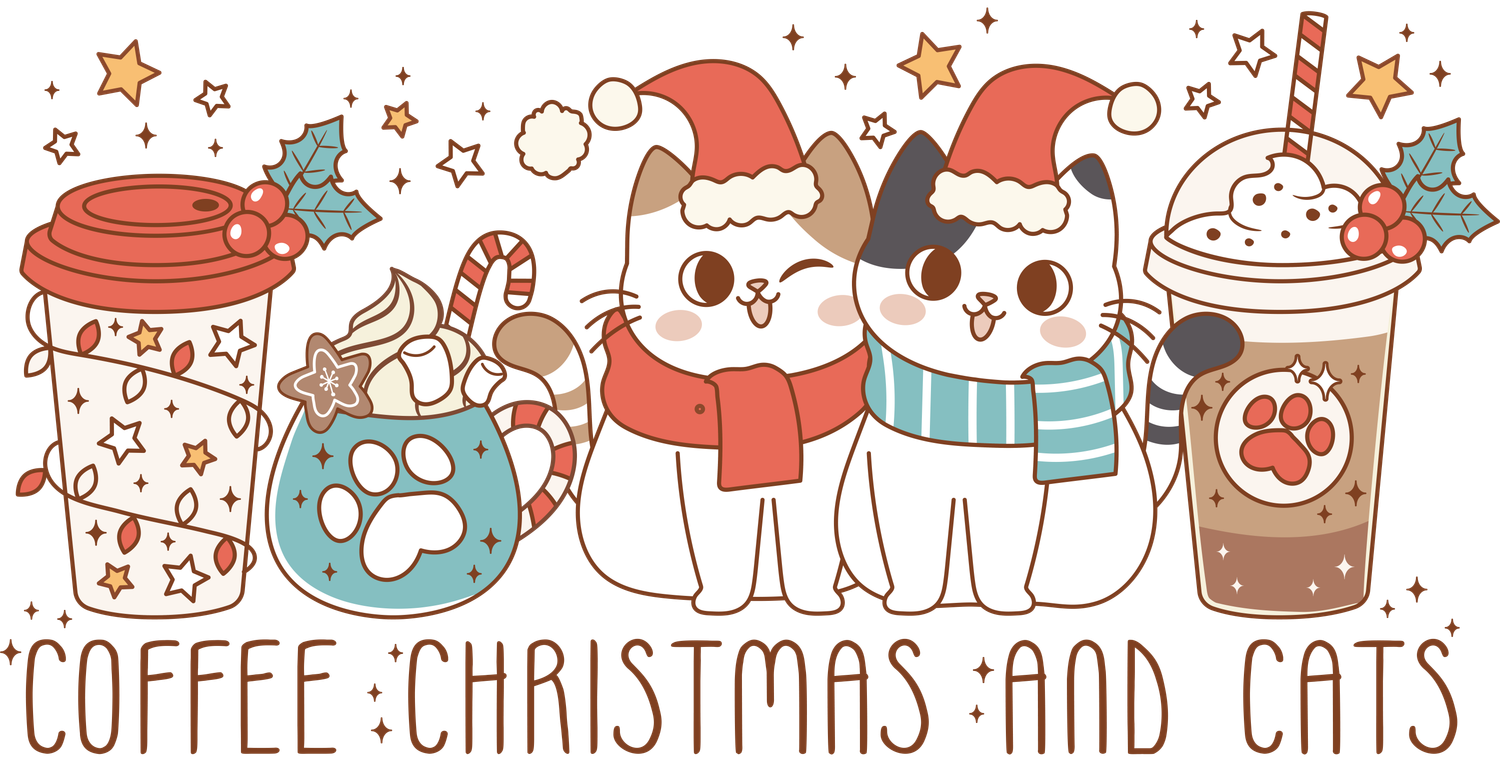Coffee Christmas and Cats