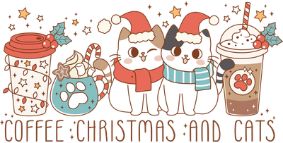 Coffee Christmas and Cats